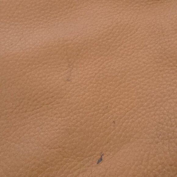 BORSE IN PELLE | BROWN  Pebbled Leather Crossbody Bag Made IN ITALY - Picture 3 of 9